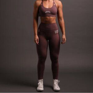 DARC SPORT “SHE" Sacrifice "Beau" Leggings in Purple Dusk - Size M
